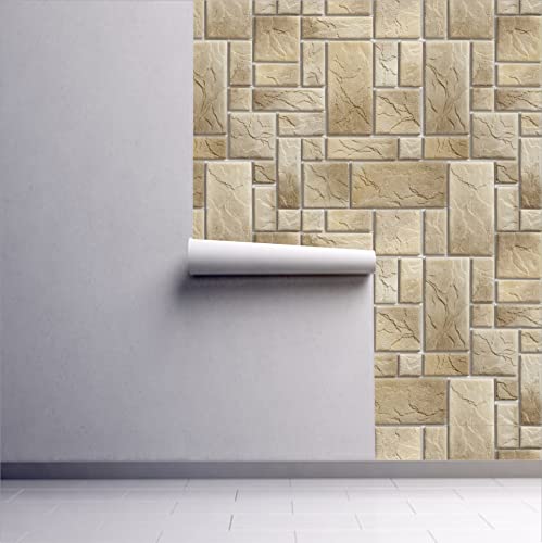 R.N. Solutions Self Adhesive Wallpaper -Decor (40 x 228 cm)