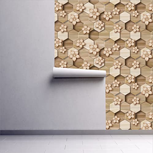 R.N. Solutions Self Adhesive Wallpaper -Decor (40 x 228 cm)