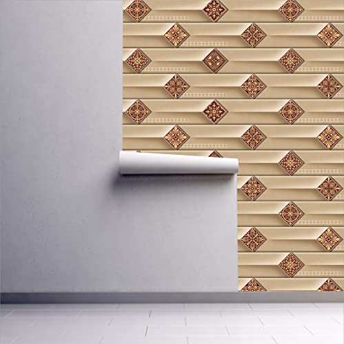 R.N. Solutions Self Adhesive Wallpaper -Decor (40 x 228 cm)