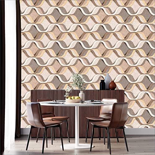 R.N. Solutions Self Adhesive Wallpaper -Decor (40 x 228 cm)