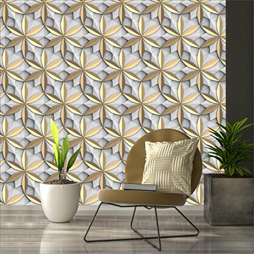R.N. Solutions Self Adhesive Wallpaper-Decor (40 x 228 cm)