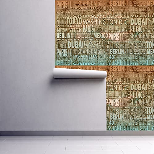 R.N. Solutions Self Adhesive Wallpaper -Decor (40 x 228 cm) 124