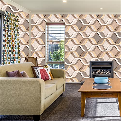 R.N. Solutions Self Adhesive Wallpaper -Decor (40 x 228 cm)