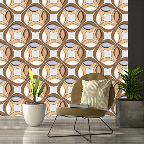 R.N. Solutions Self Adhesive Wallpaper -Decor (40 x 228 cm)