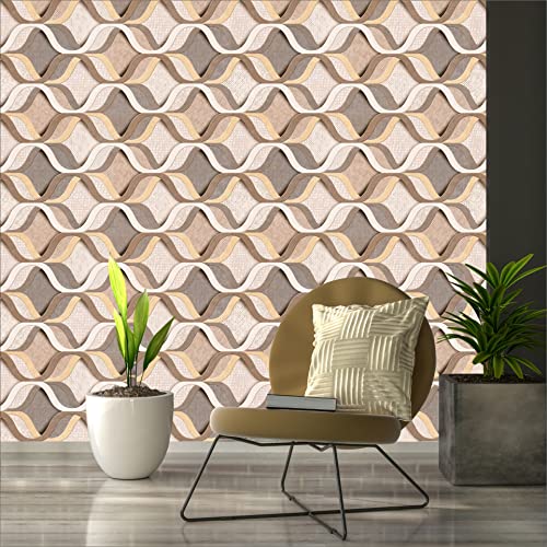 R.N. Solutions Self Adhesive Wallpaper -Decor (40 x 228 cm)