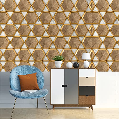 R.N. Solutions Self Adhesive Wallpaper -Decor (40 x 228 cm)