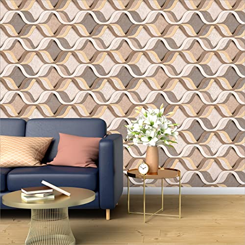 R.N. Solutions Self Adhesive Wallpaper -Decor (40 x 228 cm)