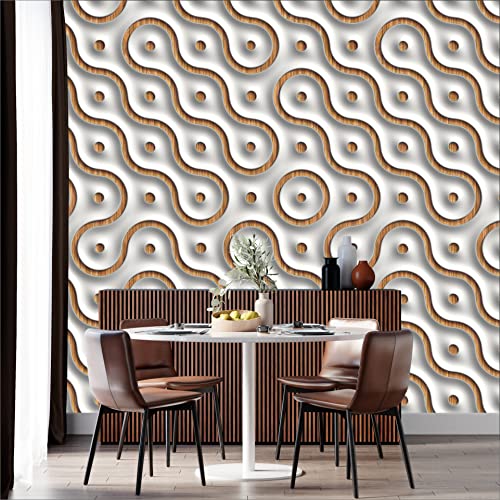 R.N. Solutions Self Adhesive Wallpaper Magic Maze - Decor (40 x 228 cm)