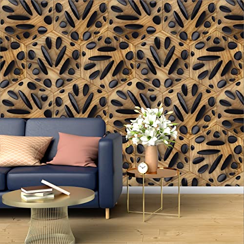 R.N. Solutions Self Adhesive Wallpaper -Decor (40 x 228 cm)