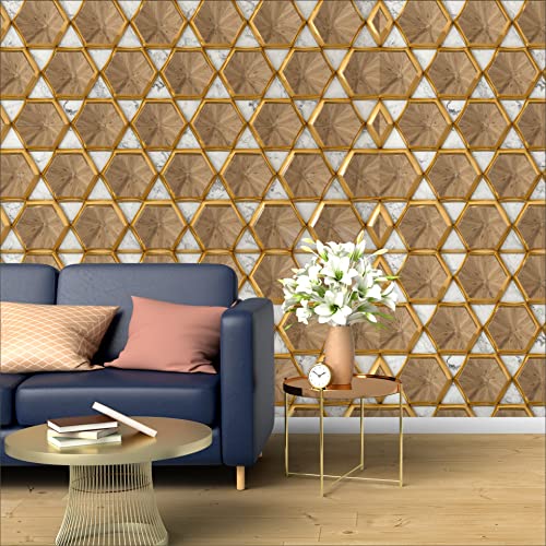 R.N. Solutions Self Adhesive Wallpaper -Decor (40 x 228 cm)