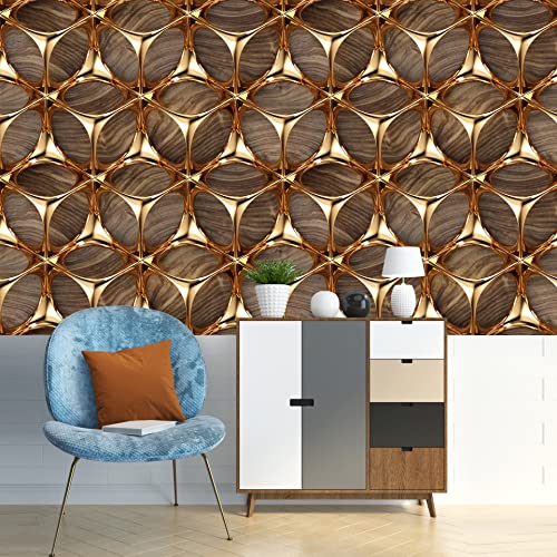R.N. Solutions Self Adhesive Wallpaper -Decor (40 x 228 cm)