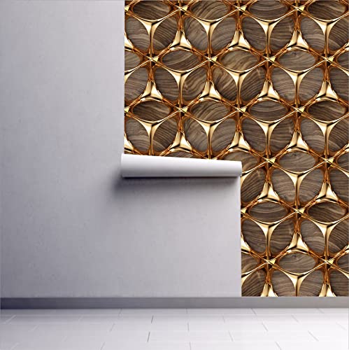 R.N. Solutions Self Adhesive Wallpaper -Decor (40 x 228 cm)