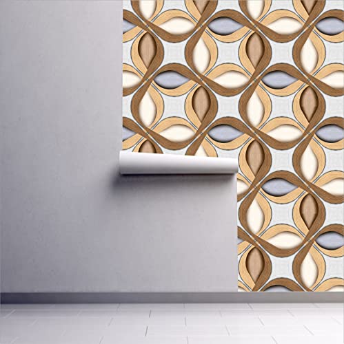 R.N. Solutions Self Adhesive Wallpaper -Decor (40 x 228 cm)