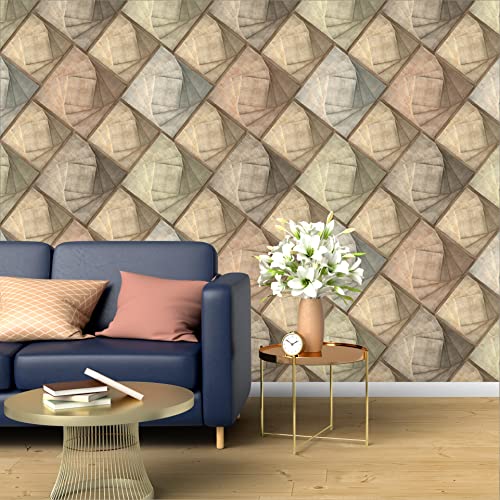 R.N. Solutions Self Adhesive Wallpaper -Decor (40 x 228 cm)