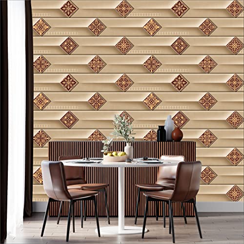 R.N. Solutions Self Adhesive Wallpaper -Decor (40 x 228 cm)