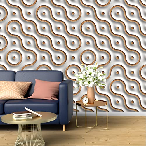 R.N. Solutions Self Adhesive Wallpaper Magic Maze - Decor (40 x 228 cm)