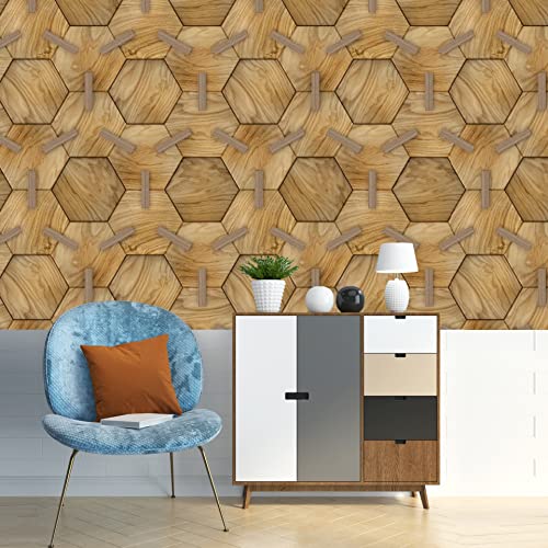 R.N. Solutions Self Adhesive Wallpaper -Decor (40 x 228 cm)