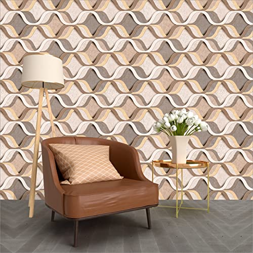R.N. Solutions Self Adhesive Wallpaper -Decor (40 x 228 cm)