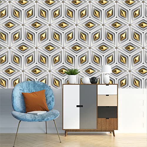 R.N. Solutions Self Adhesive Wallpaper -Decor (40 x 228 cm)