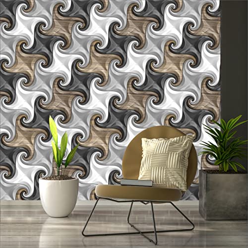 R.N. Solutions Self Adhesive Wallpaper -Decor (40 x 228 cm)