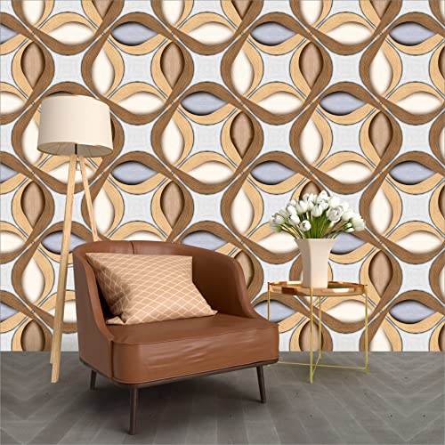 R.N. Solutions Self Adhesive Wallpaper -Decor (40 x 228 cm)