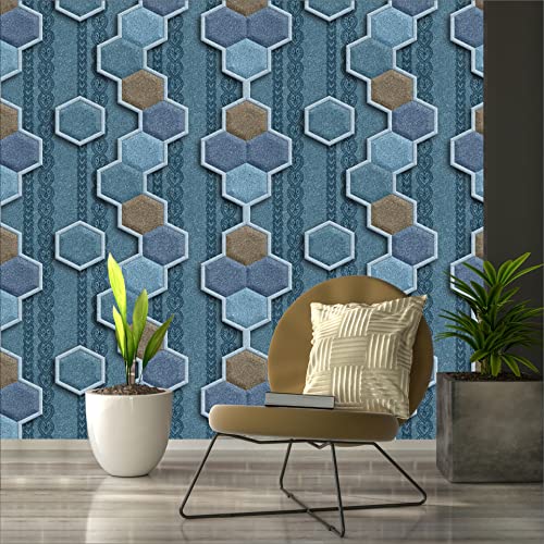R.N. Solutions Self Adhesive Wallpaper -Decor (40 x 228 cm)