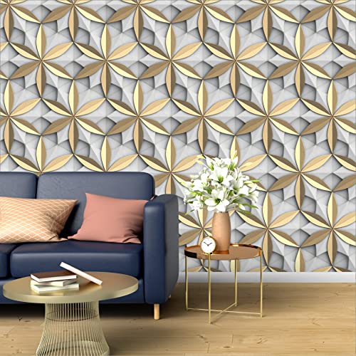 R.N. Solutions Self Adhesive Wallpaper-Decor (40 x 228 cm)
