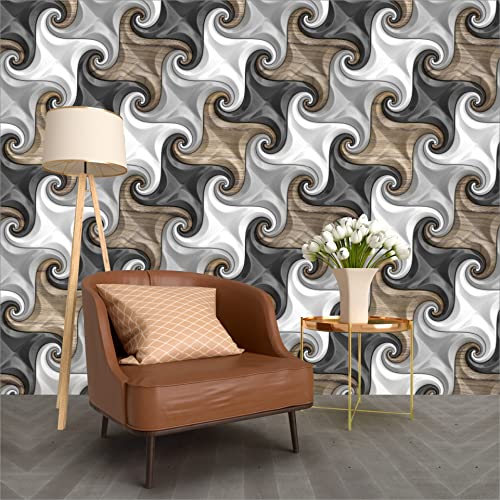 R.N. Solutions Self Adhesive Wallpaper -Decor (40 x 228 cm)