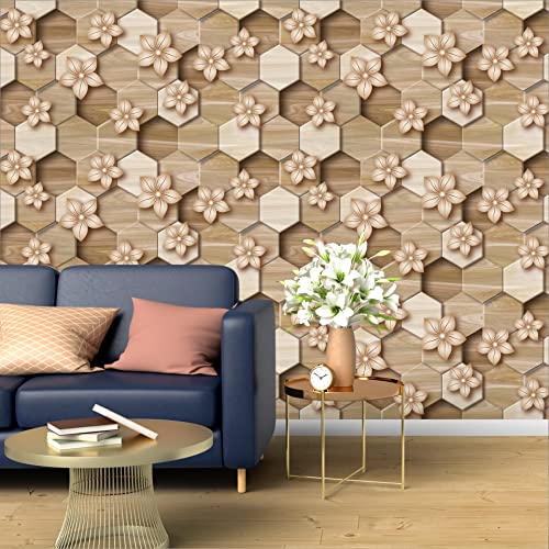 R.N. Solutions Self Adhesive Wallpaper -Decor (40 x 228 cm)