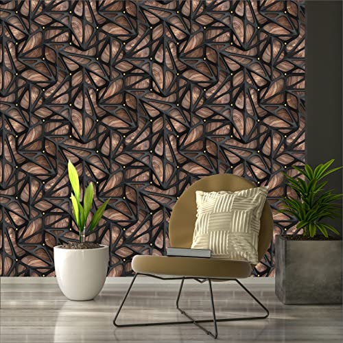 R.N. Solutions Self Adhesive Wallpaper -Decor (40 x 228 cm)