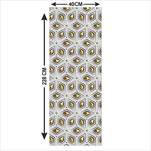 R.N. Solutions Self Adhesive Wallpaper -Decor (40 x 228 cm)