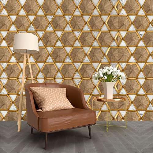 R.N. Solutions Self Adhesive Wallpaper -Decor (40 x 228 cm)