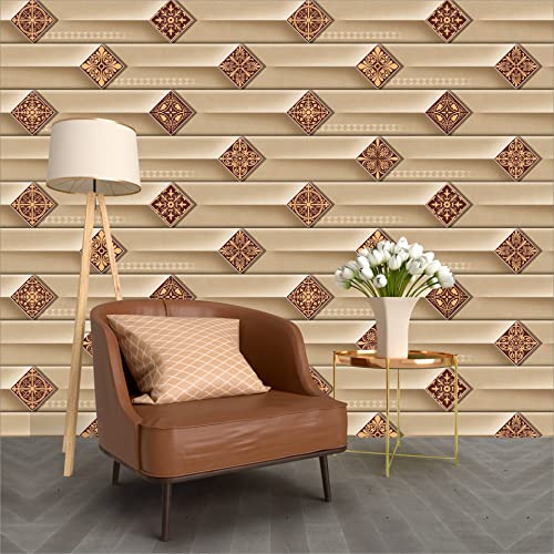 R.N. Solutions Self Adhesive Wallpaper -Decor (40 x 228 cm)