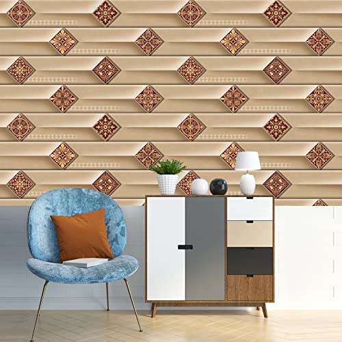 R.N. Solutions Self Adhesive Wallpaper -Decor (40 x 228 cm)