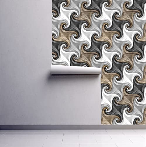R.N. Solutions Self Adhesive Wallpaper -Decor (40 x 228 cm)