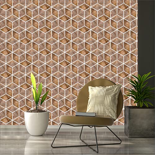 R.N. Solutions Self Adhesive Wallpaper -Decor (40 x 228 cm)