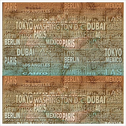 R.N. Solutions Self Adhesive Wallpaper -Decor (40 x 228 cm) 124