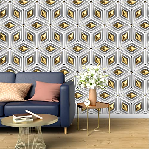R.N. Solutions Self Adhesive Wallpaper -Decor (40 x 228 cm)