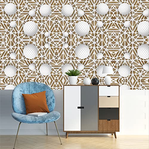 R.N. Solutions Self Adhesive Wallpaper -Decor (40 x 228 cm) 122