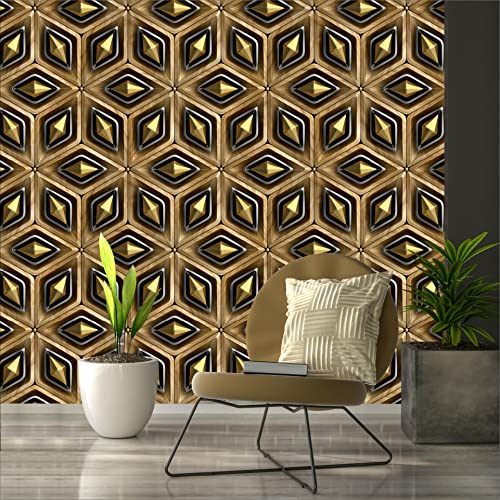 R.N. Solutions Self Adhesive Wallpaper -Decor (40 x 228 cm)