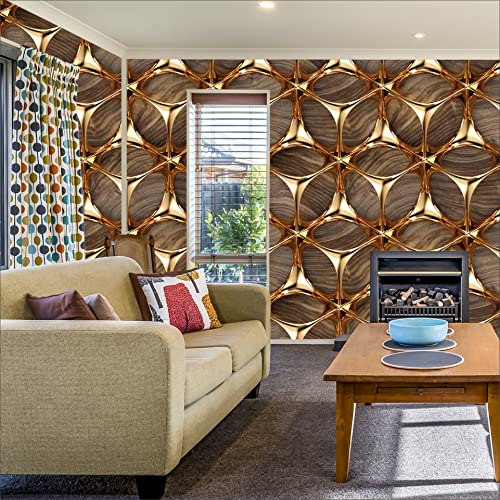 R.N. Solutions Self Adhesive Wallpaper -Decor (40 x 228 cm)