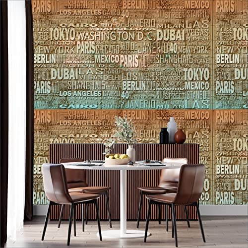 R.N. Solutions Self Adhesive Wallpaper -Decor (40 x 228 cm) 124