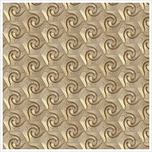 R.N. Solutions Self Adhesive Wallpaper Spiral Fantasy-Decor (40 x 228 cm)