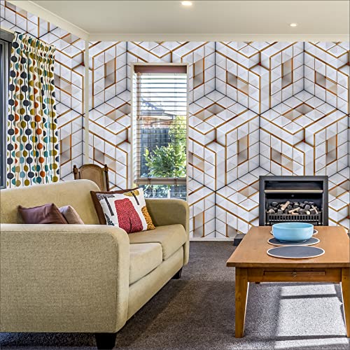 R.N. Solutions Self Adhesive Wallpaper -Decor (40 x 228 cm)
