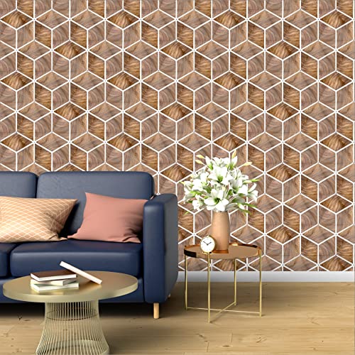 R.N. Solutions Self Adhesive Wallpaper -Decor (40 x 228 cm)