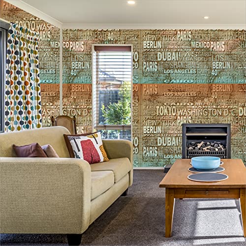 R.N. Solutions Self Adhesive Wallpaper -Decor (40 x 228 cm) 124
