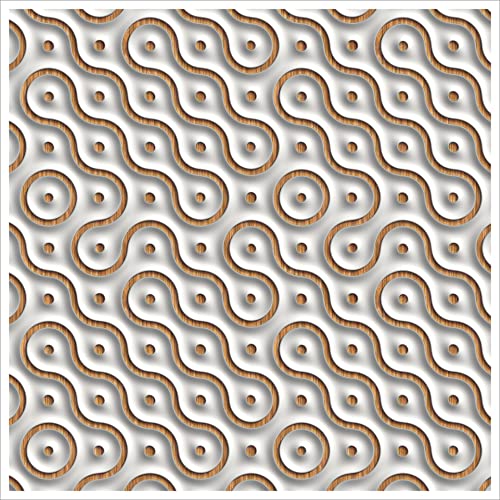 R.N. Solutions Self Adhesive Wallpaper Magic Maze - Decor (40 x 228 cm)