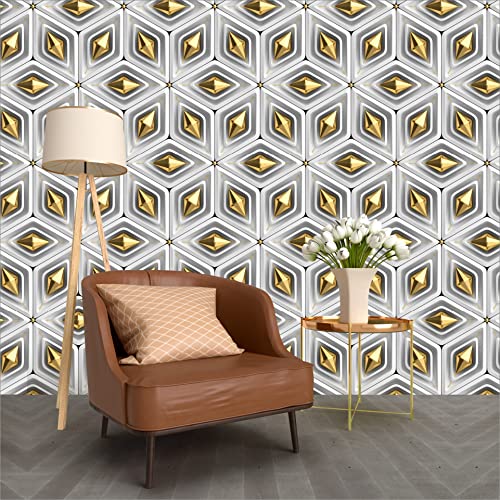 R.N. Solutions Self Adhesive Wallpaper -Decor (40 x 228 cm)