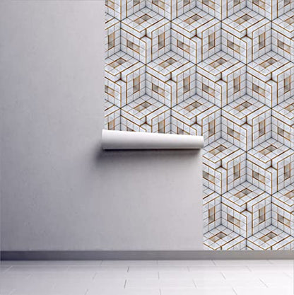 R.N. Solutions Self Adhesive Wallpaper -Decor (40 x 228 cm)