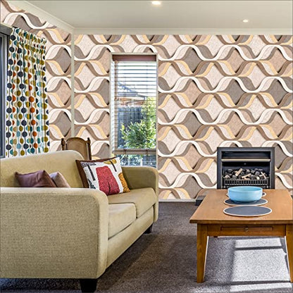 R.N. Solutions Self Adhesive Wallpaper -Decor (40 x 228 cm)